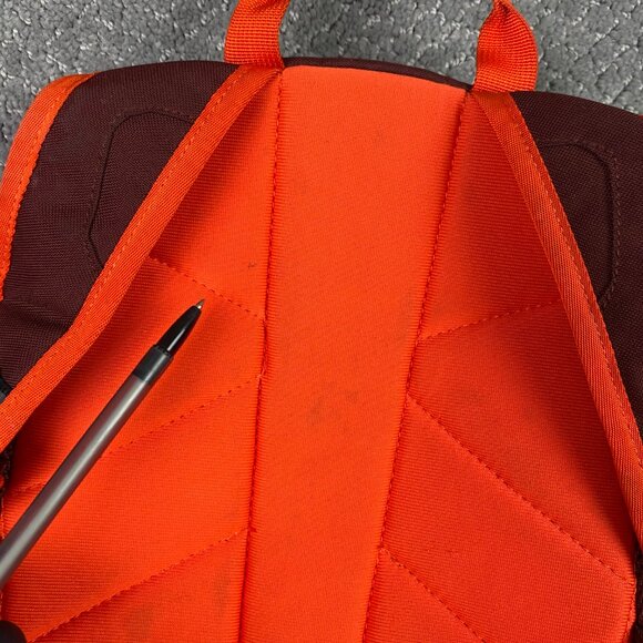 The North Face Backpack Kids Youth Maroon Orange Sprout Mini - Picture 12 of 16